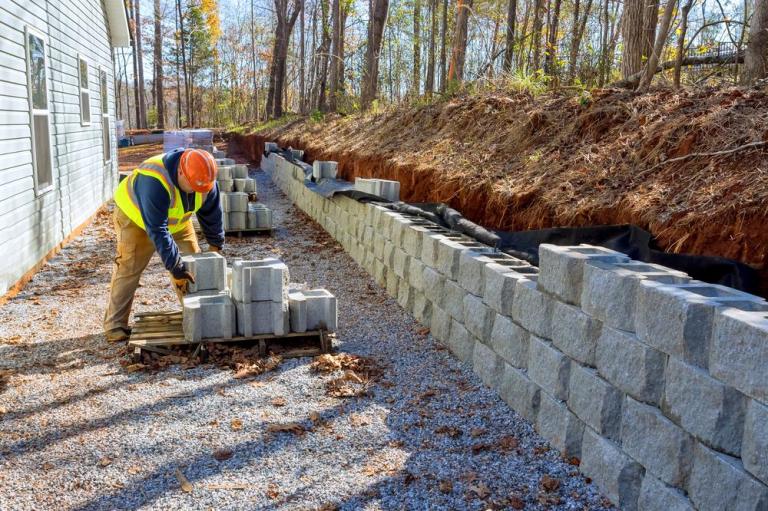 Mur de soutènement à Reims, nos conseils pour un ouvrage durable